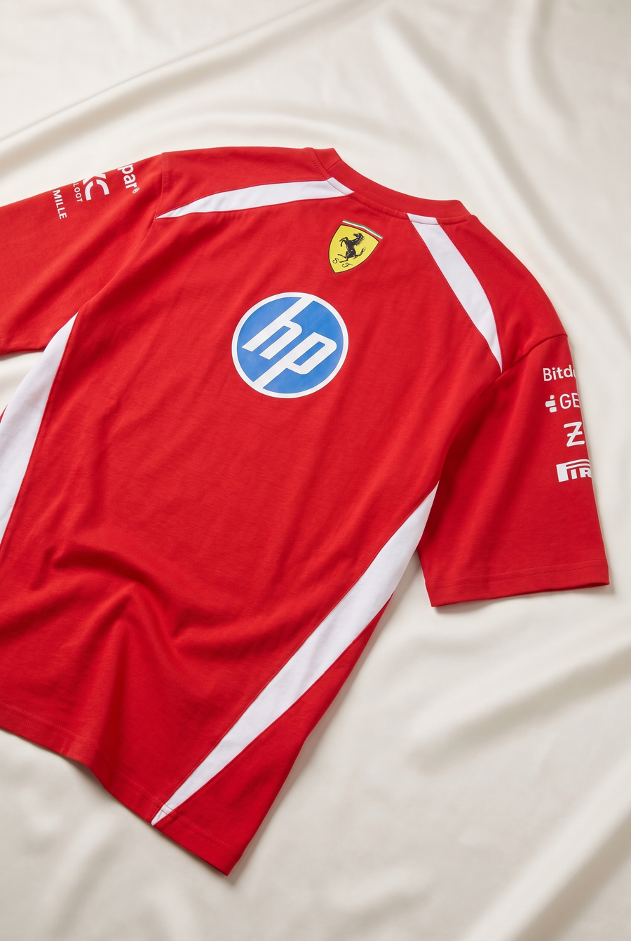 Scuderia Ferrari 2026 Drivers Oversized T-Shirt - Red
