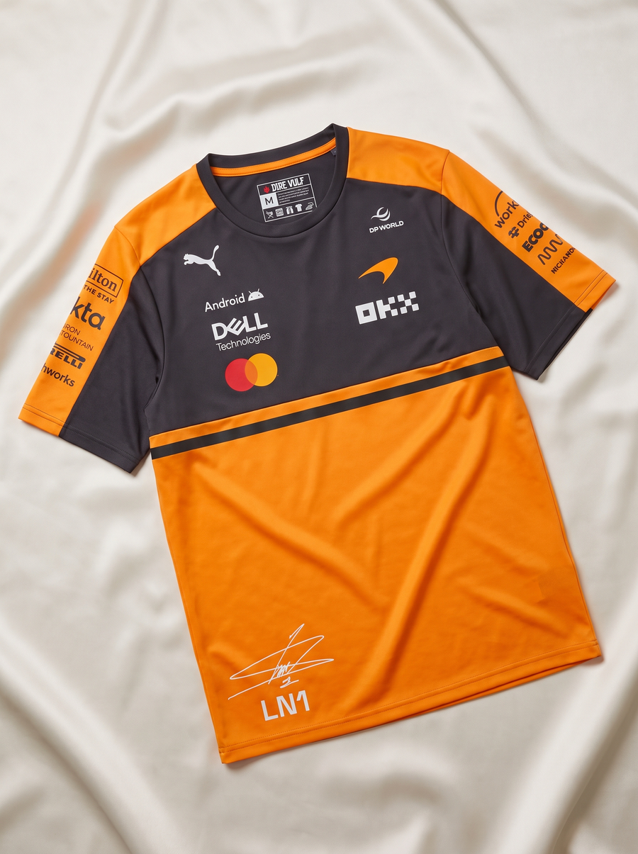 McLaren 2026 Team Lando Norris Driver Set Up T-Shirt