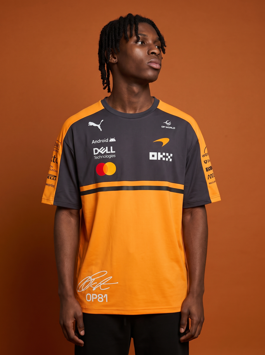 McLaren 2026 Team Oscar Piastri Driver Set Up T-Shirt