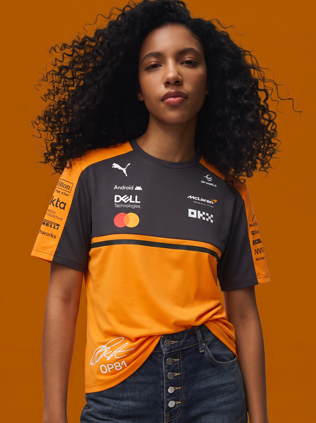 McLaren 2026 Team Oscar Piastri Driver Set Up T-Shirt