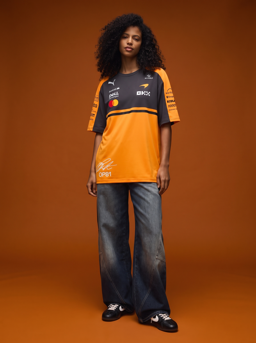 McLaren 2026 Team Oscar Piastri Driver Set Up T-Shirt