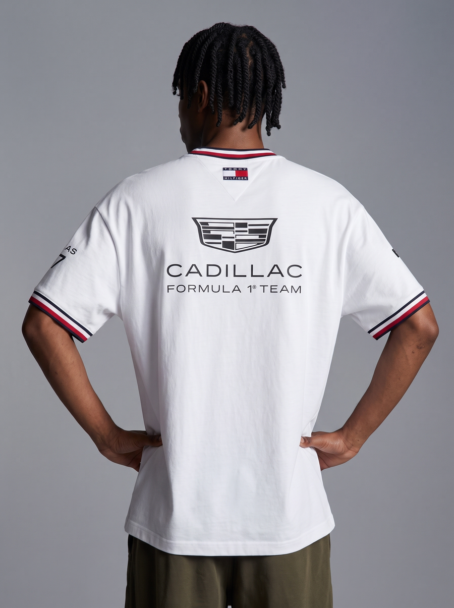 Cadillac 2026 Valtteri Bottas 77 Team T-Shirt - White