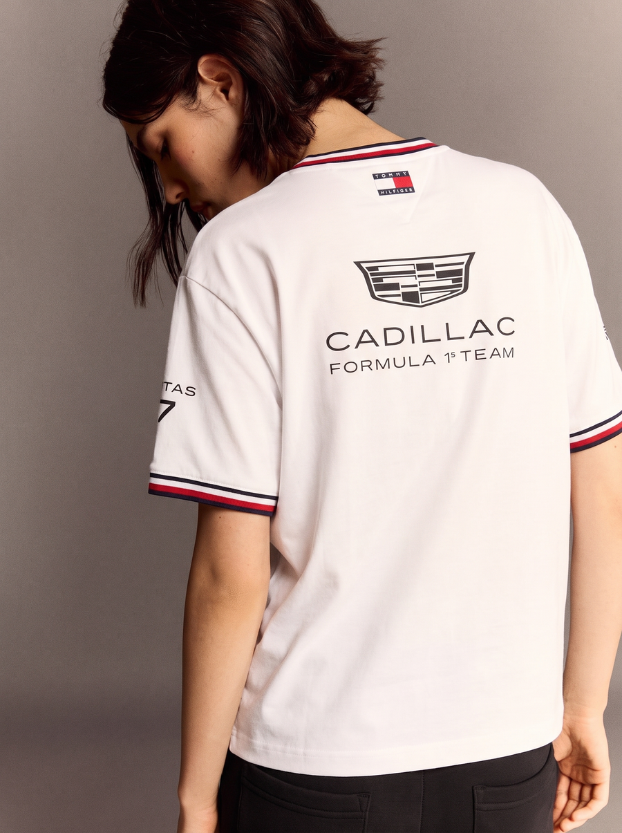 Cadillac 2026 Valtteri Bottas 77 Team T-Shirt - White