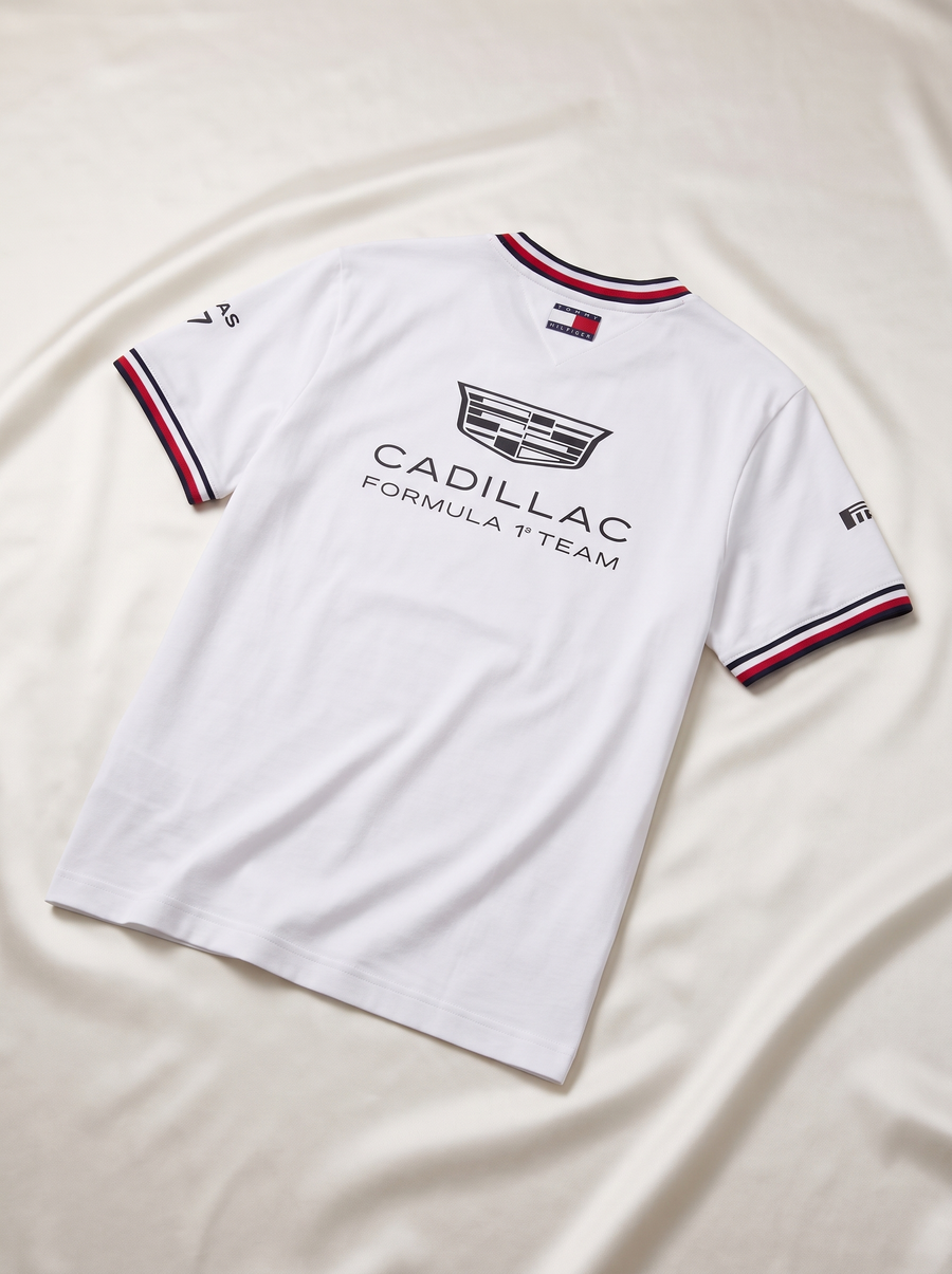 Cadillac 2026 Valtteri Bottas 77 Team T-Shirt - White
