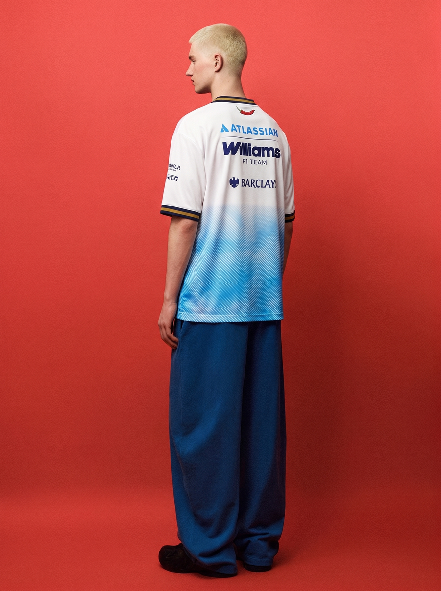 Williams Racing 2026 Special Edition Madrid Men's V-neck Oversized