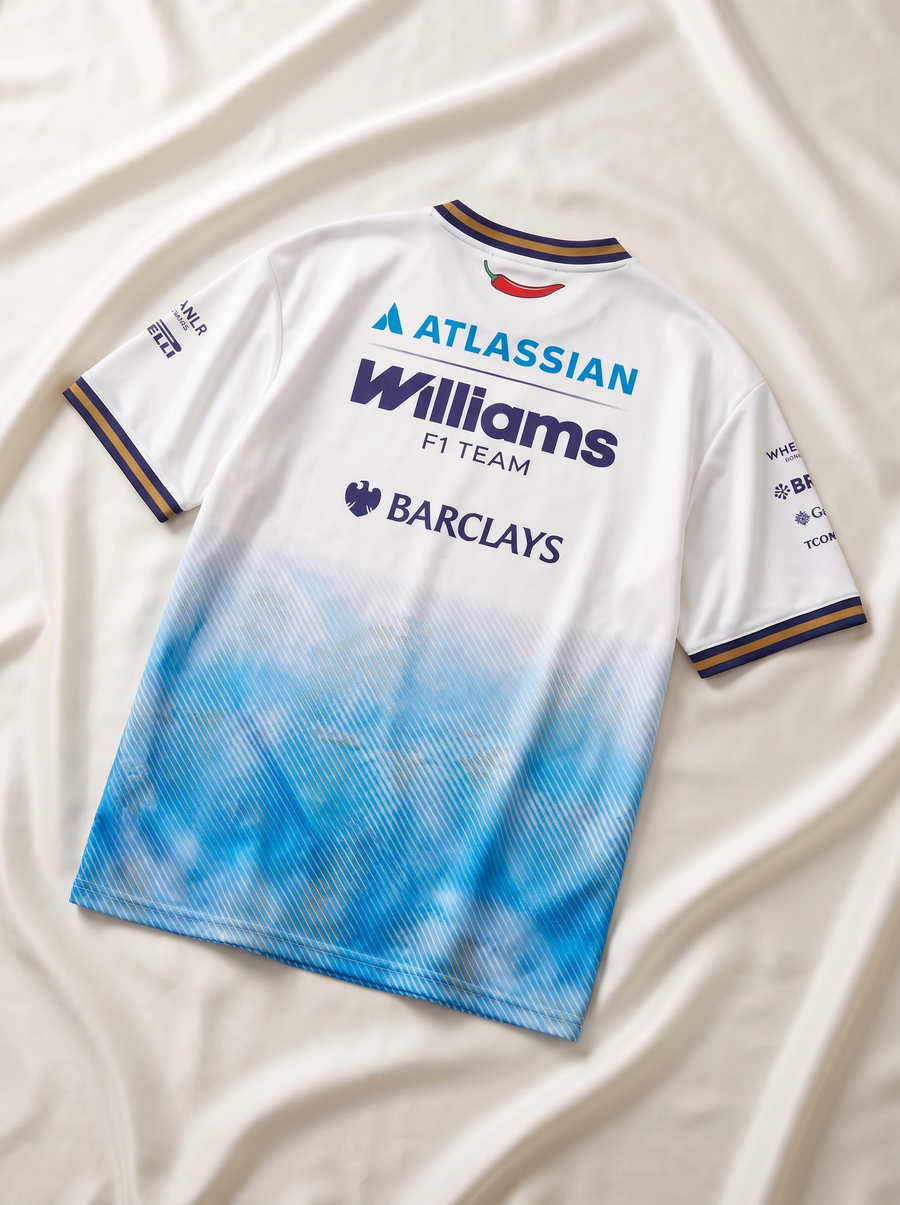 Williams Racing 2026 Special Edition Madrid Men's V-neck Oversized