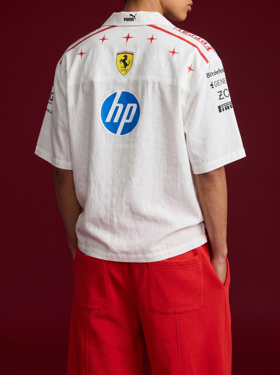 Scuderia Ferrari 2026 Team Special Edition Monza Shirt - White