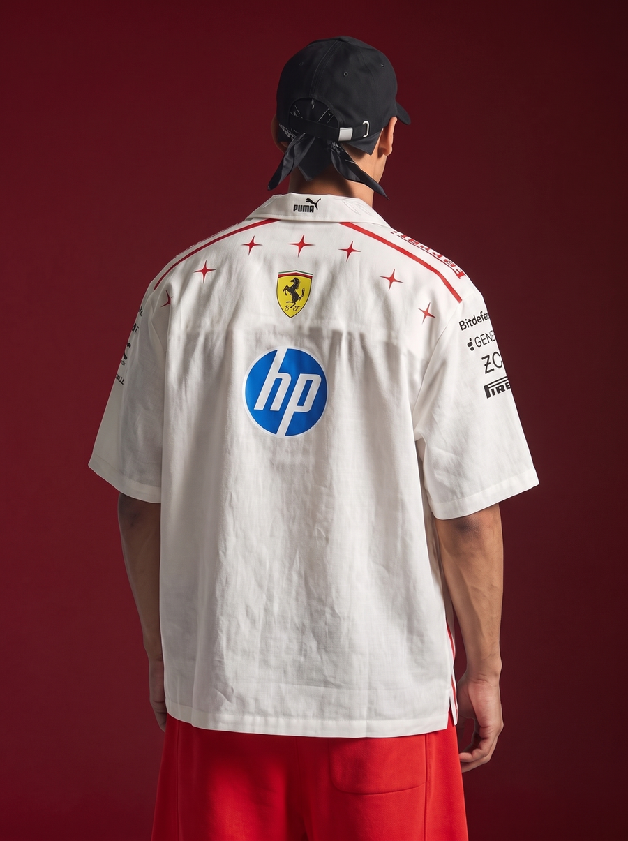 Scuderia Ferrari 2026 Team Special Edition Monza Shirt - White