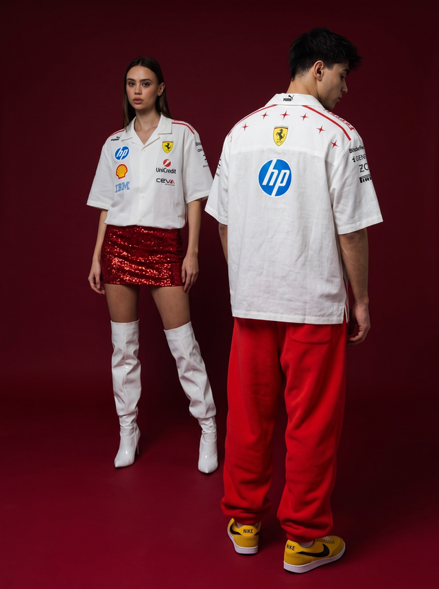 Scuderia Ferrari 2026 Team Special Edition Monza Shirt - White
