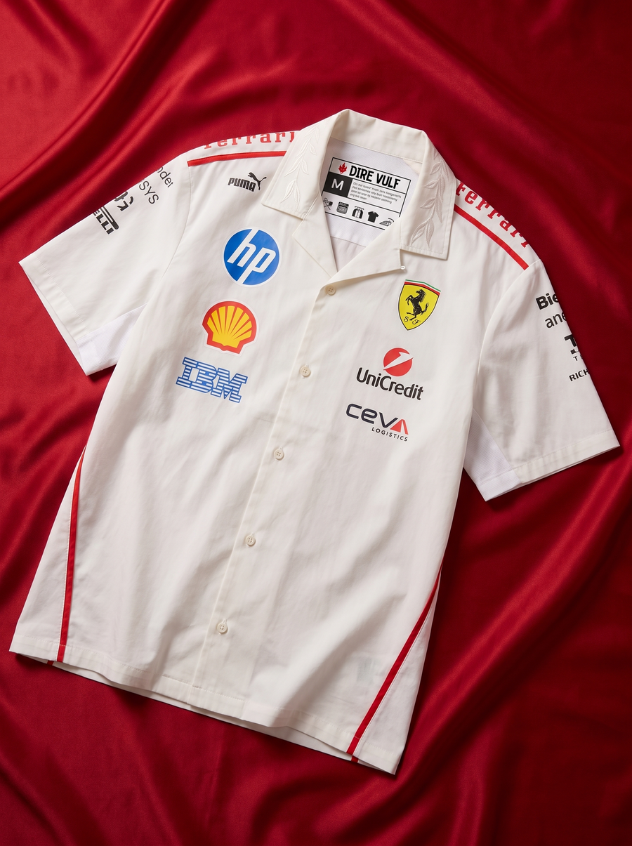 Scuderia Ferrari 2026 Team Special Edition Monza Shirt - White