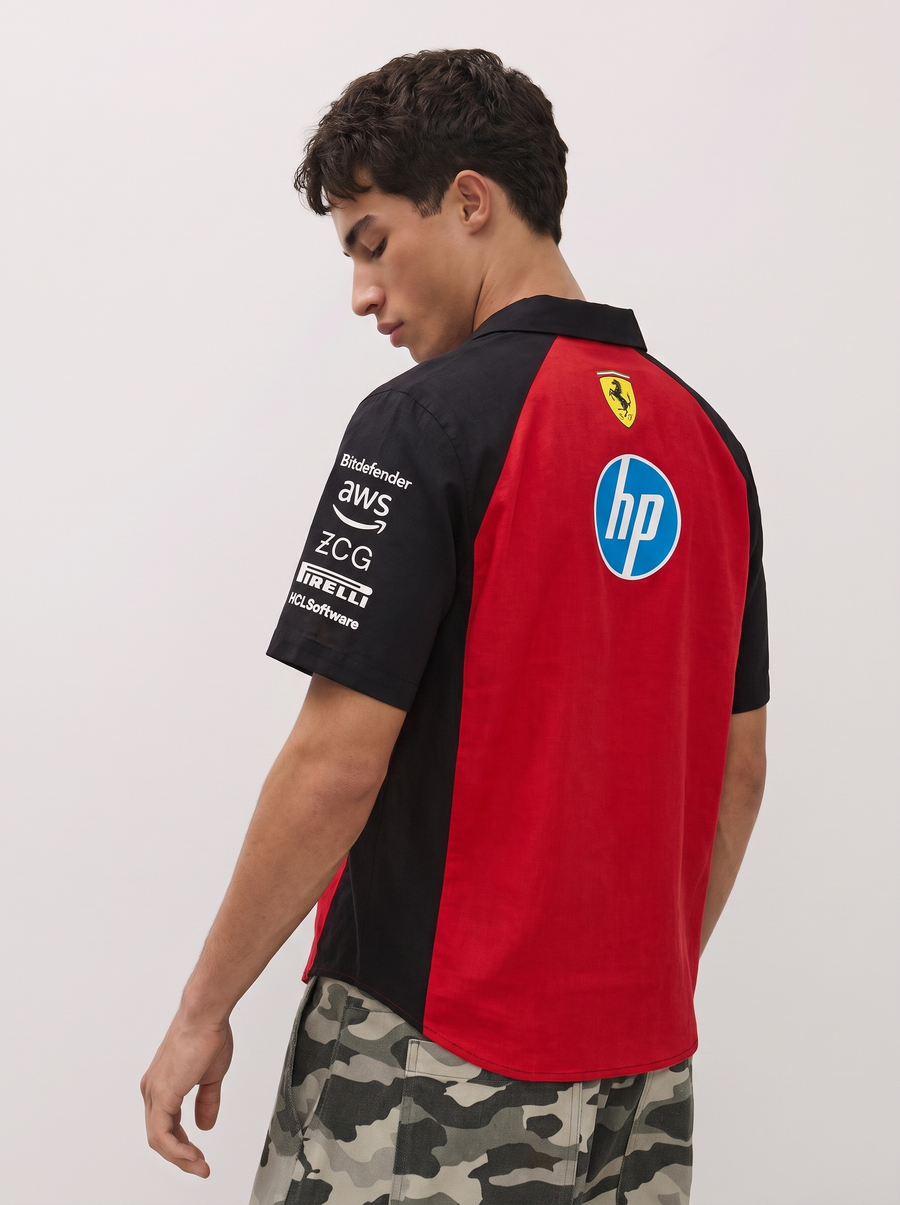 SF Racing Team Snap Shirt – Racing Red