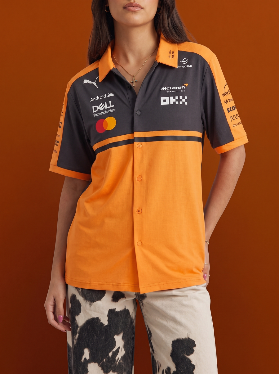 McLaren 2026 Team Set Up T-Shirt - Papaya