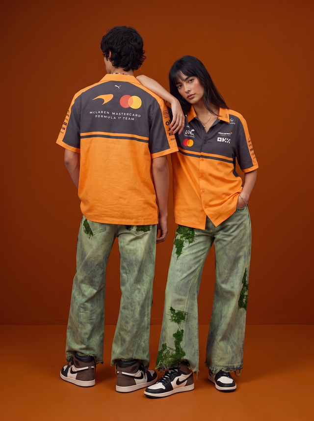 McLaren 2026 Team Set Up T-Shirt - Papaya