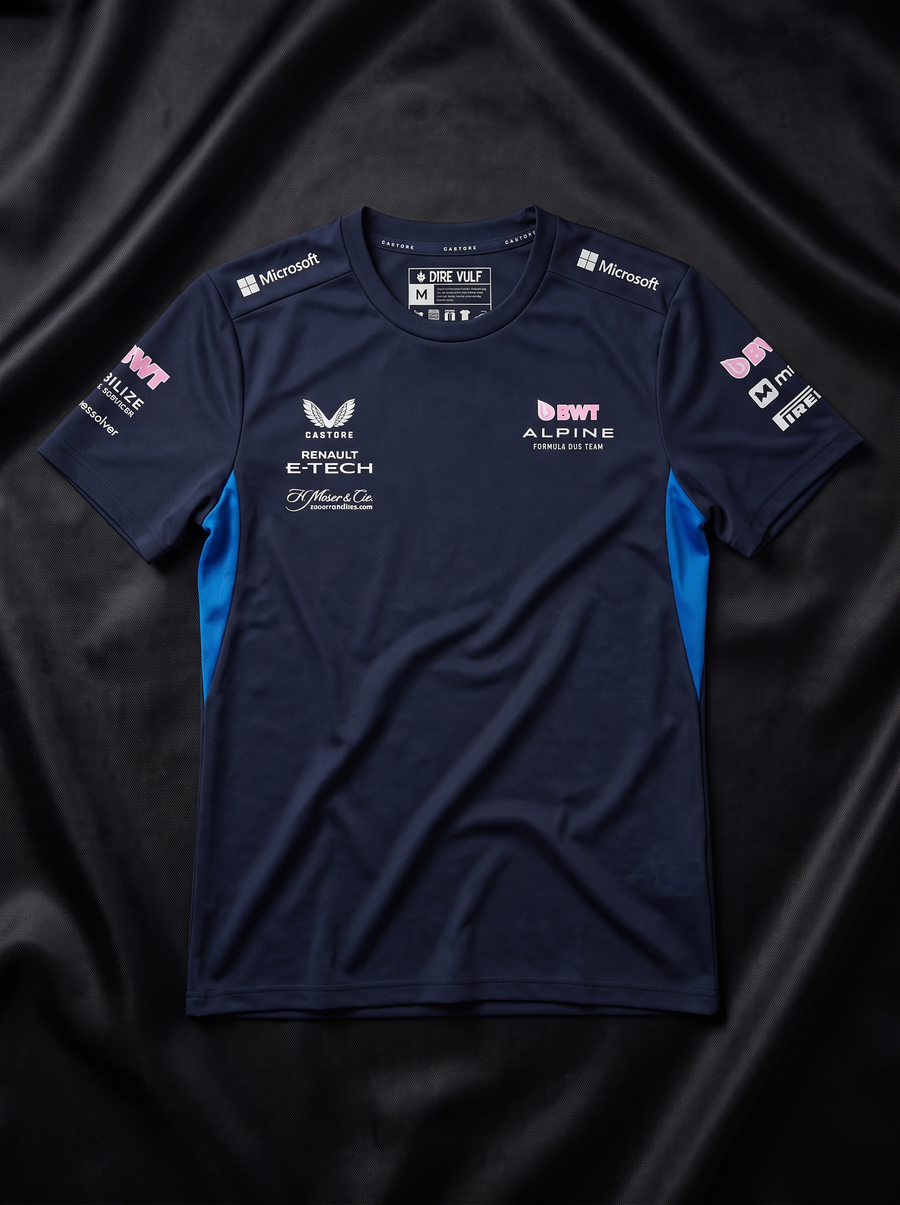Alpine F1 Team 2025 T-Shirt - Navy