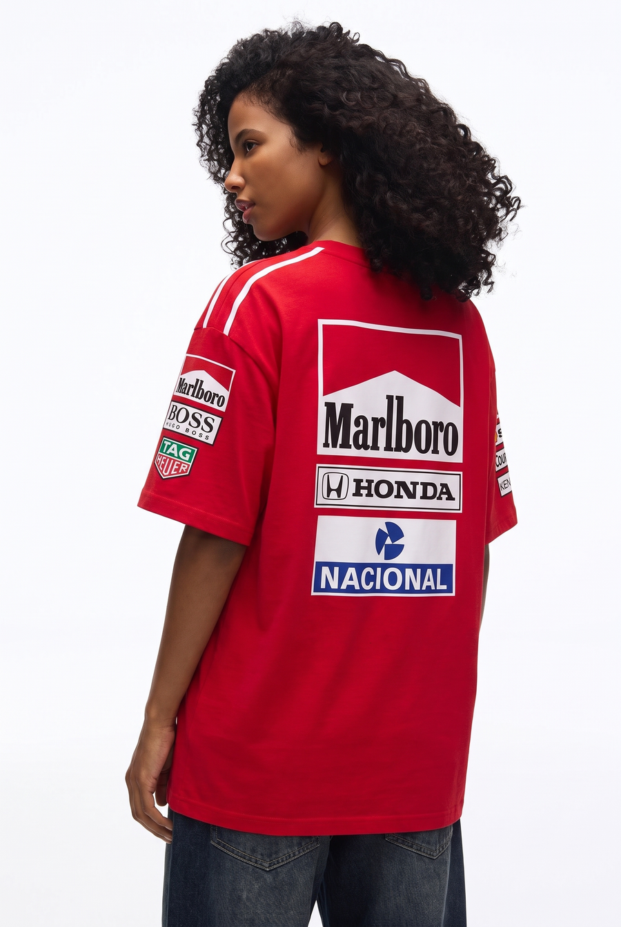 Ayrton Senna X McLaren Team Set Up T-Shirt